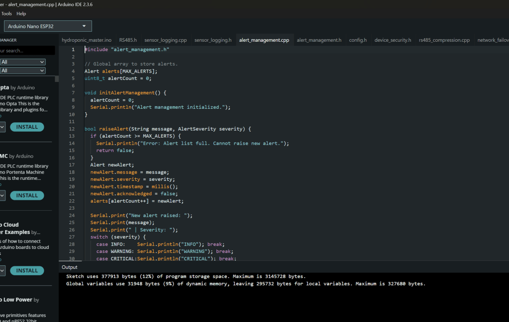 Successful Compile of First RTOS C++&nbsp;Project!